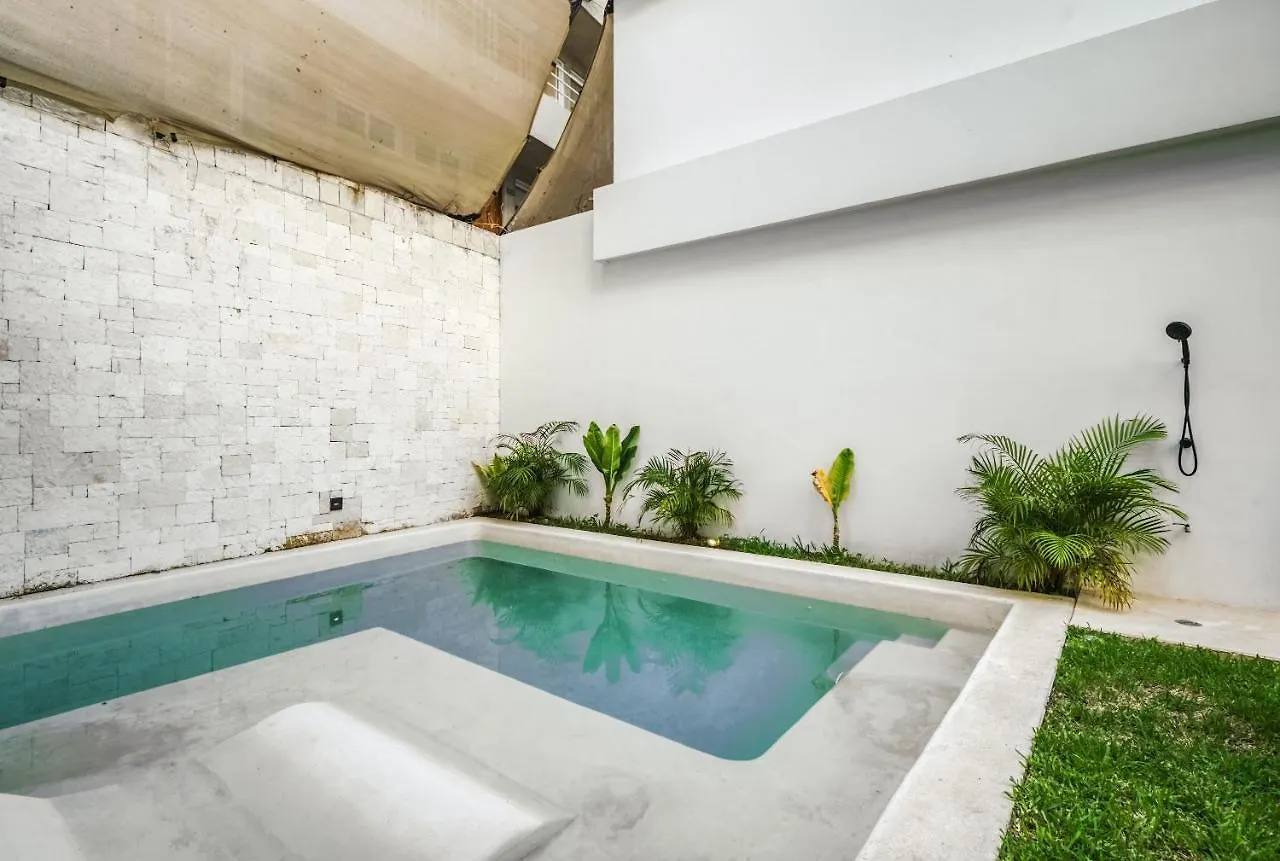 2Br Coworking Freestanding Bathtub Private Pool Apartment Tulum