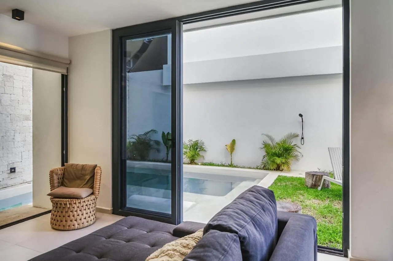 2Br Coworking Freestanding Bathtub Private Pool Appartement Tulum Pueblo