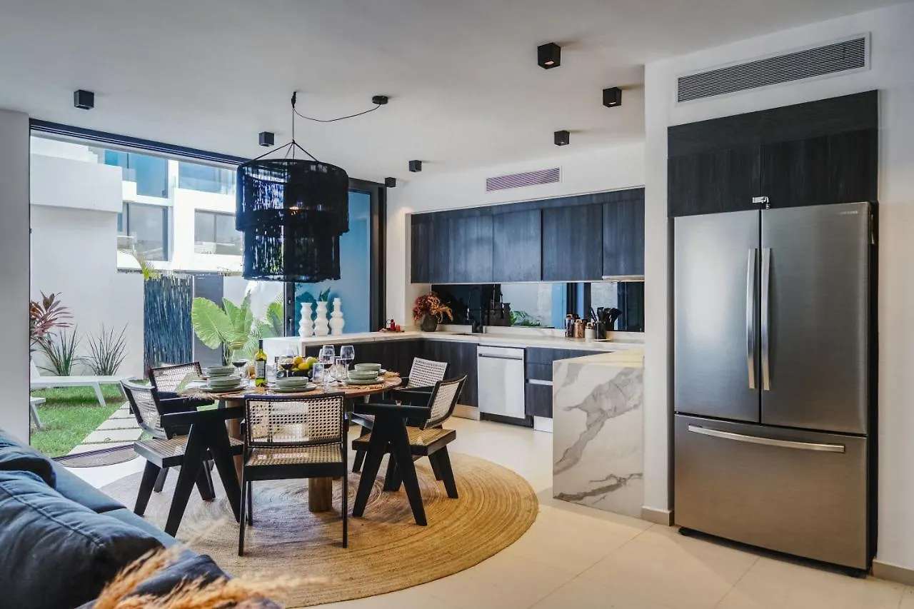 2Br Coworking Freestanding Bathtub Private Pool Apartman Tulum